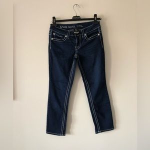 Knox Rose crop skinny jeans for women’s size 4